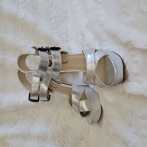 Micheal Antionio Studio Metallic Heels